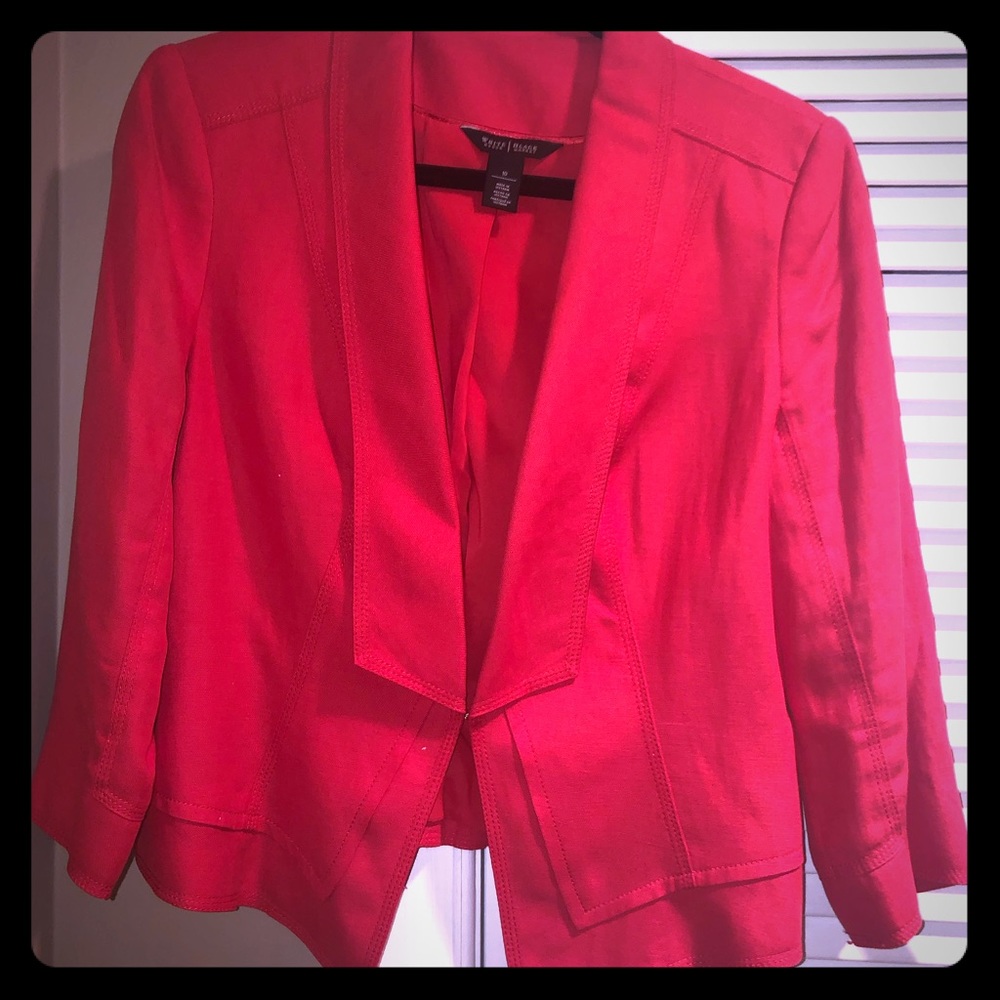 NWOT White House Black Market blazer sz 10